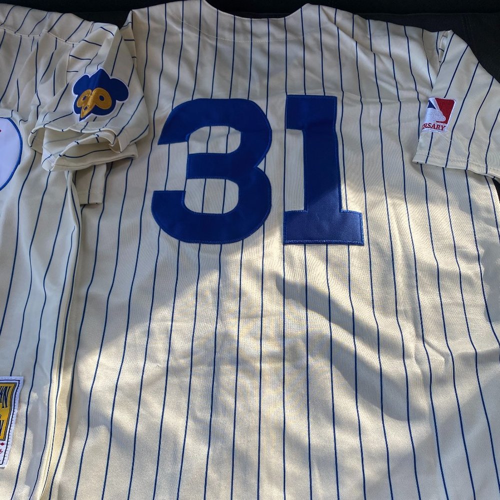 MITCHELL and NESS CHICAGO CUBS FERGUSON JENKINS Men's JERSEY Sz M,L,XL,2X,3X NWT - Picture 3 of 7